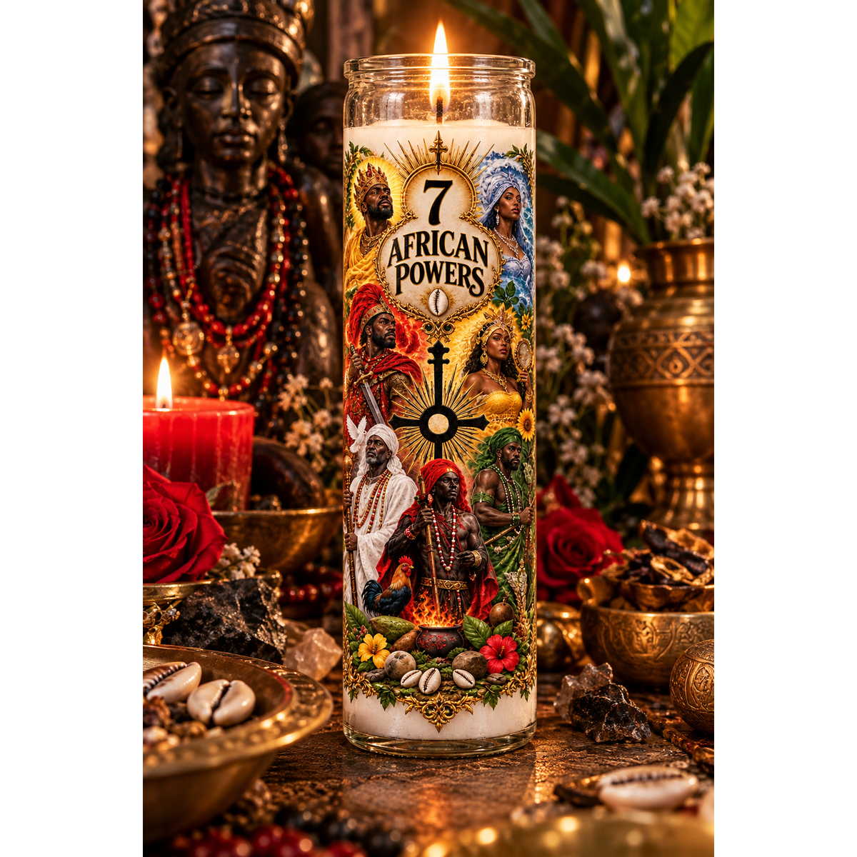 7 African Powers Prayer Candle