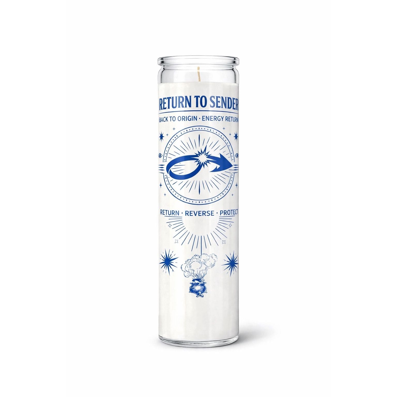 Return to Sender Unprepared Candle