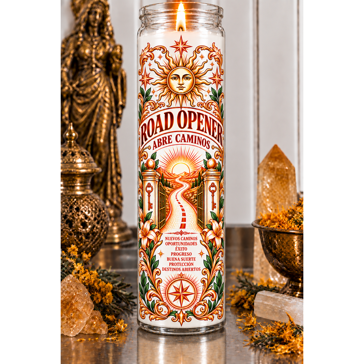 Road Opener | Abre Camino  Candle