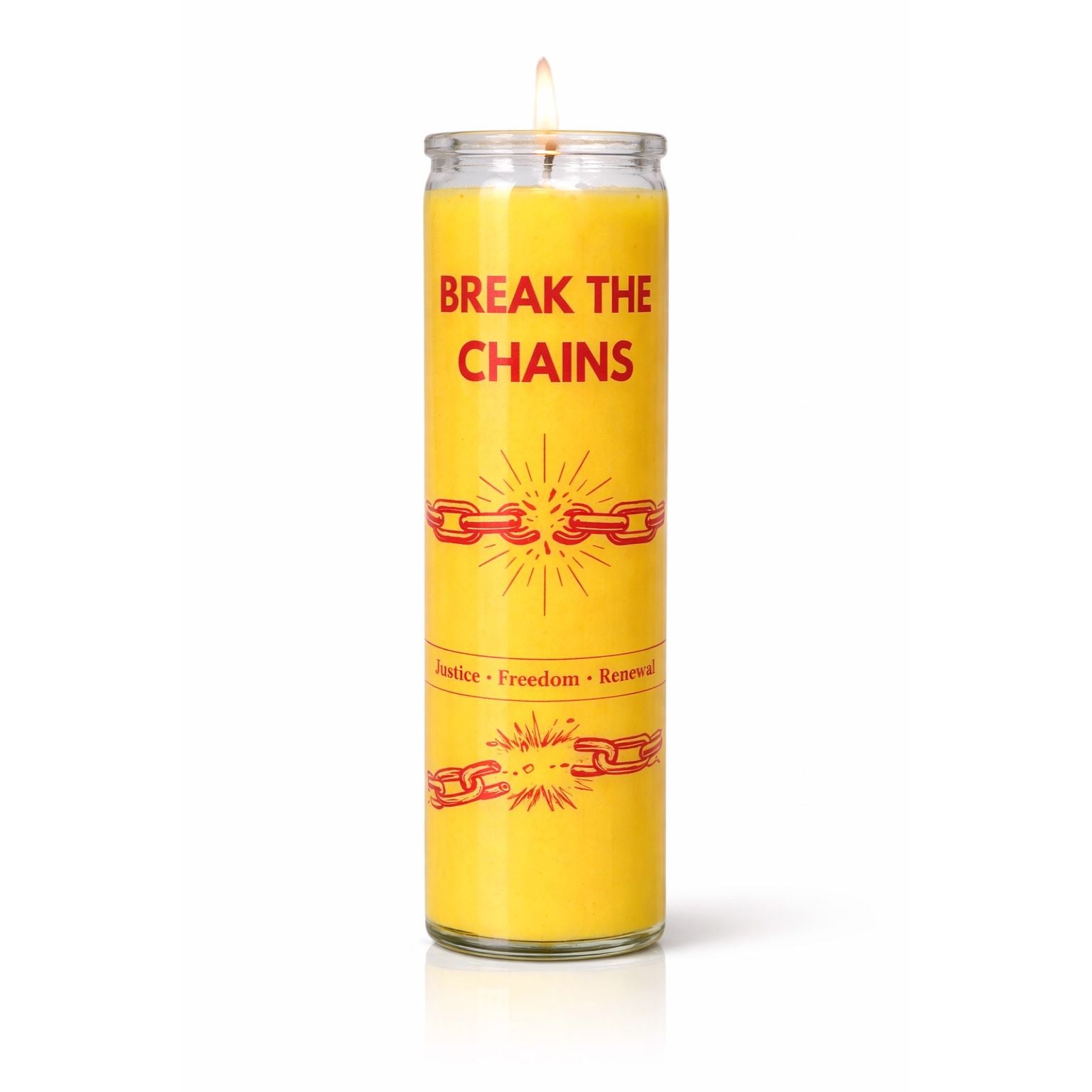 Break The Chains Petition Candle