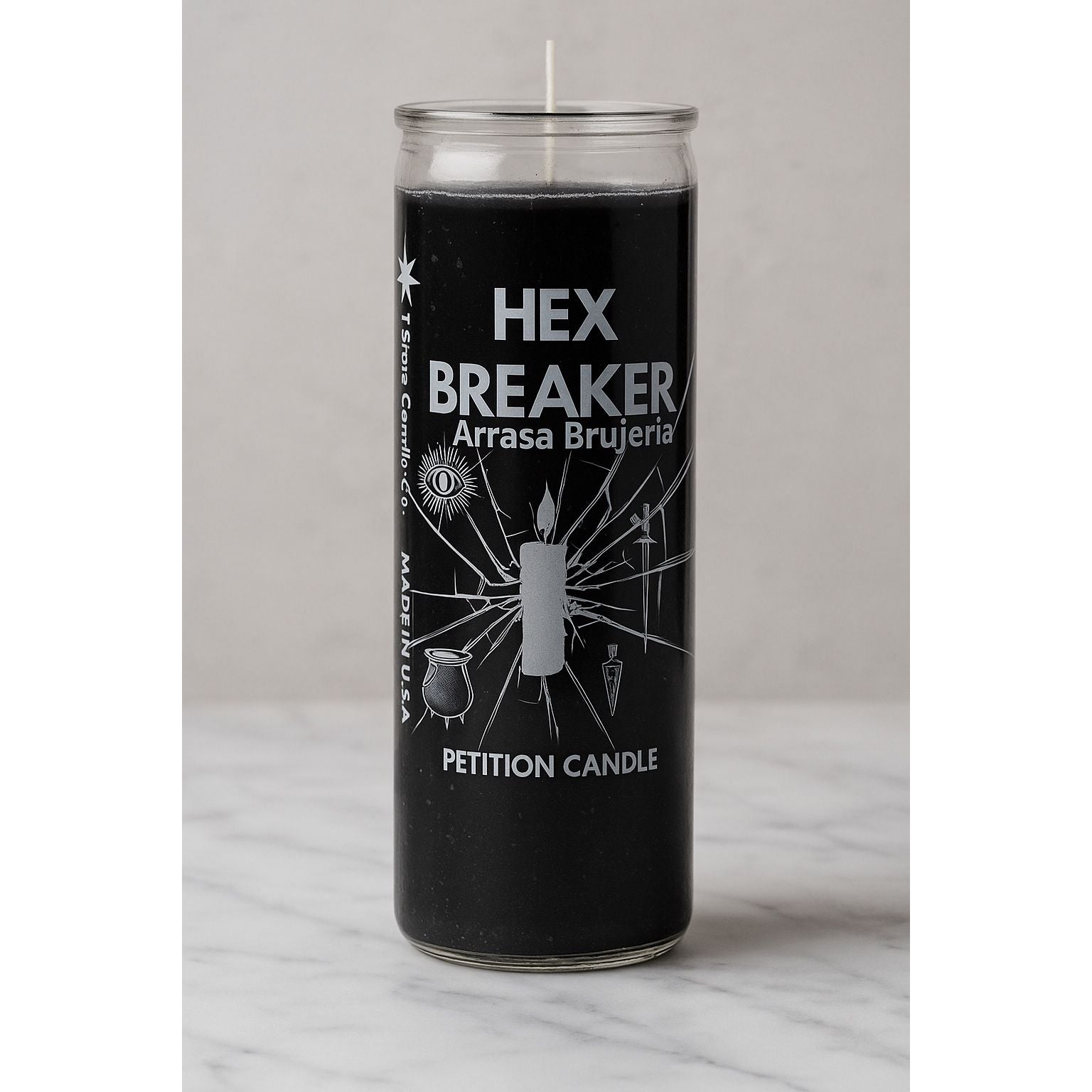Hex Breaker / Arrasa Brujeria  Petition Candle