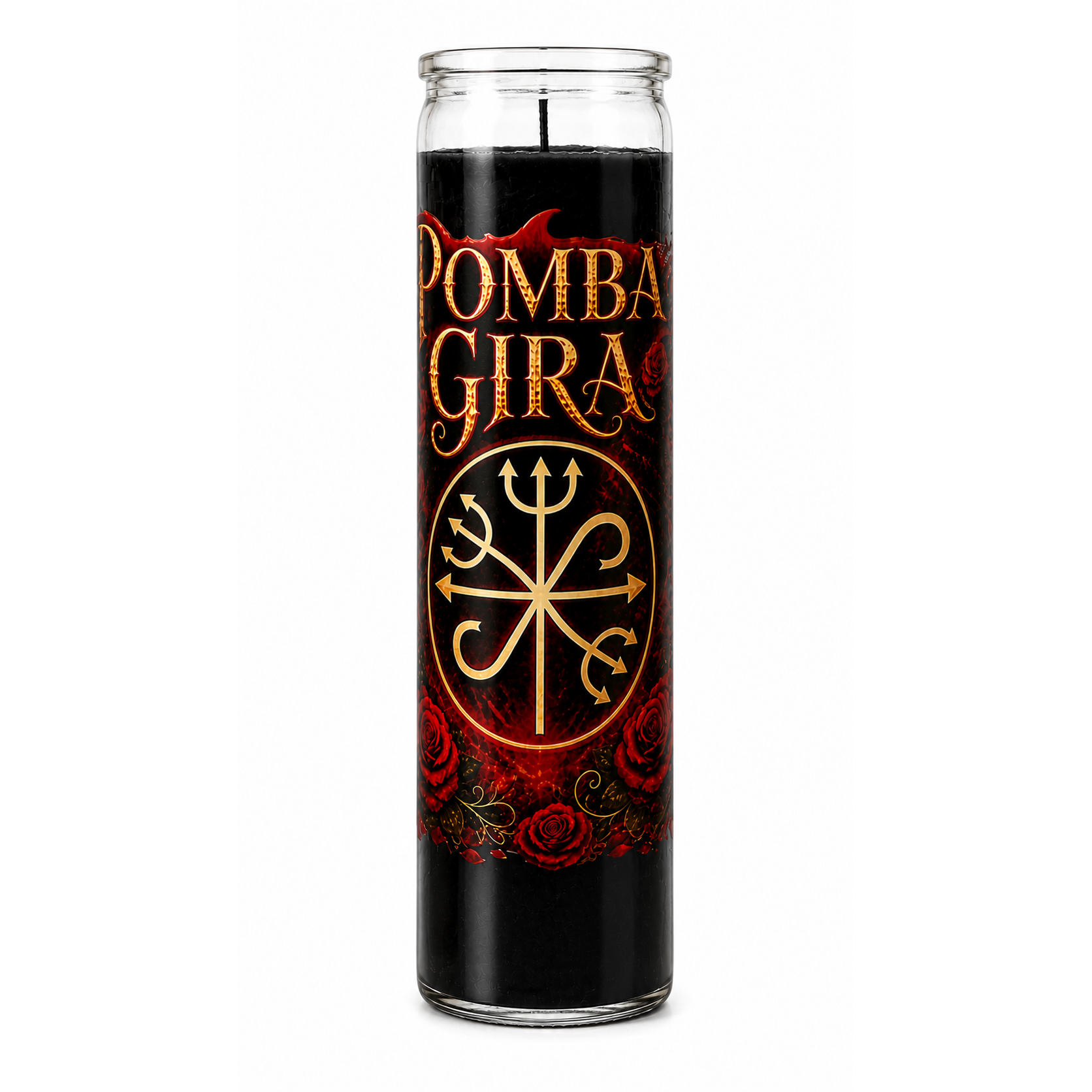 Pomba Gira Petition Candle ( Full Color Edition )