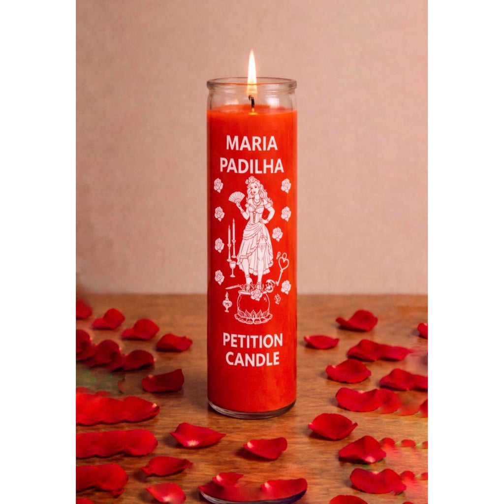 Maria Padilha Petition Candle | Love • Confidence • Feminine Power | Spiritual Devotional Candle