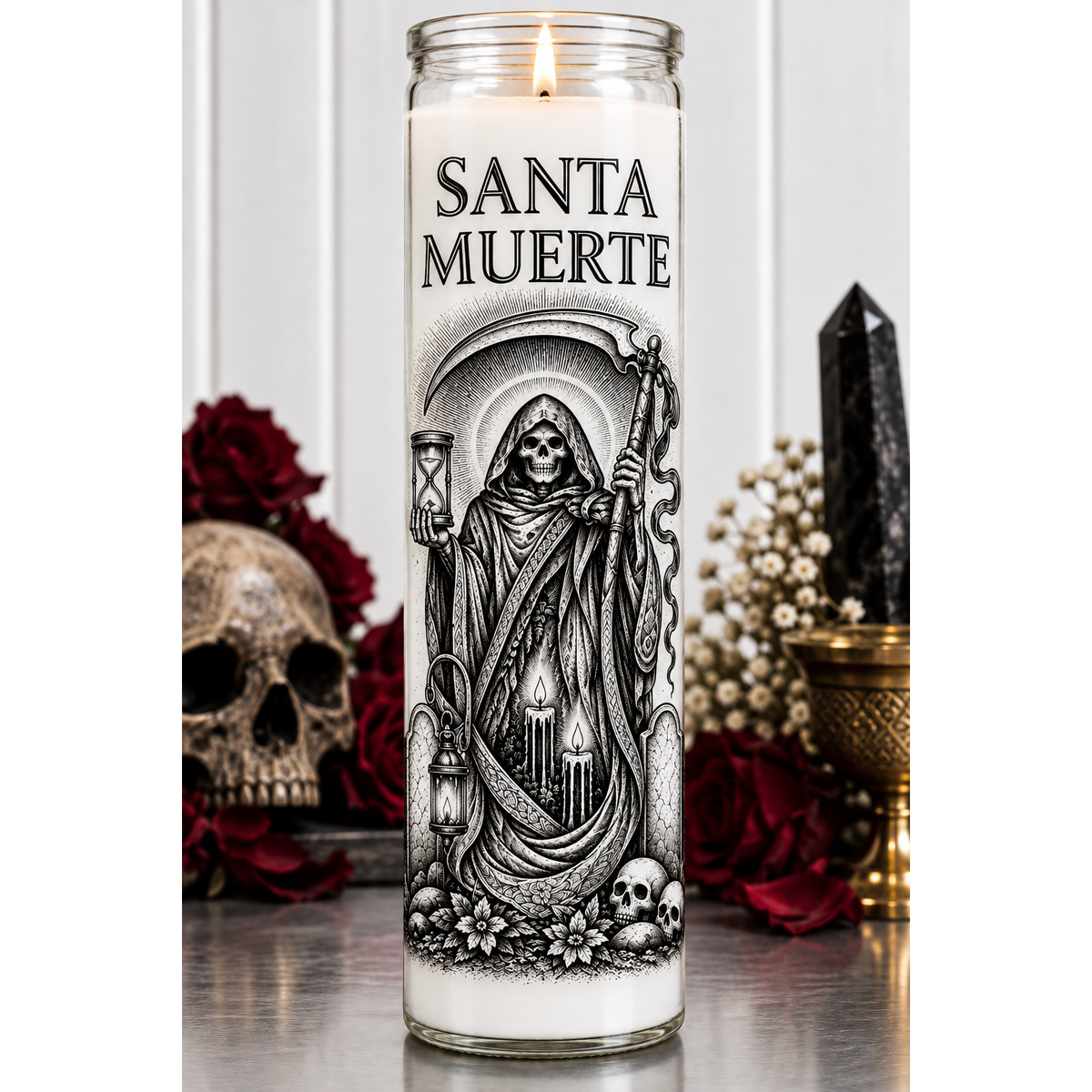 Santa Muerte Petition Candle