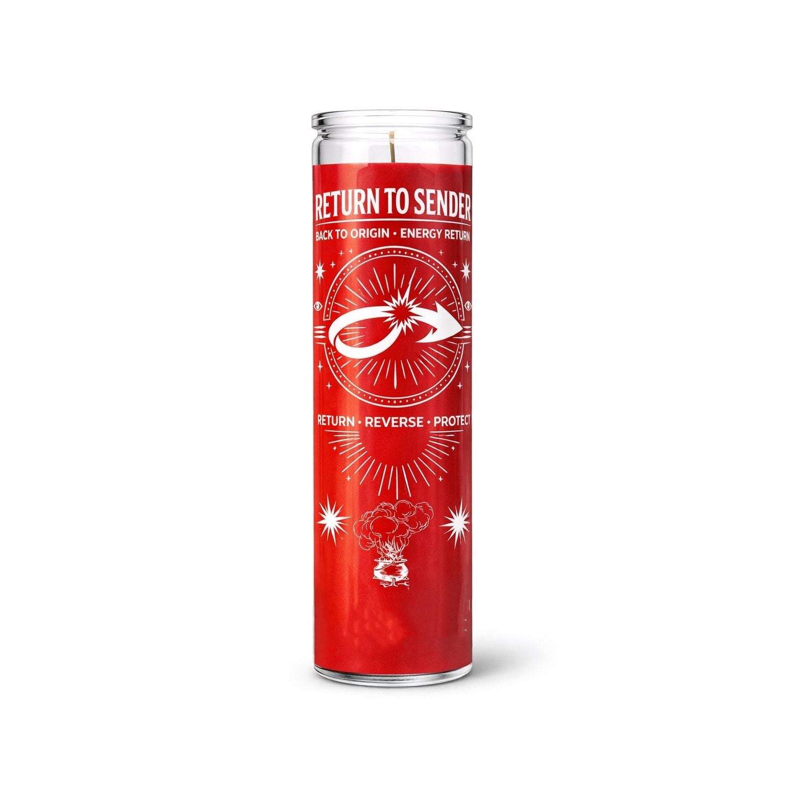Return to Sender Unprepared Candle