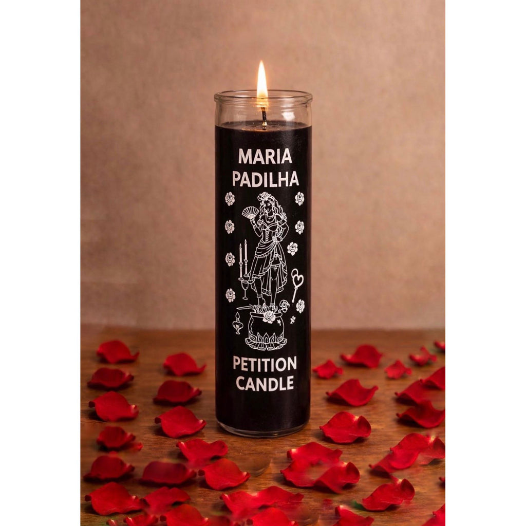 Maria Padilha Petition Candle | Love • Confidence • Feminine Power | Spiritual Devotional Candle