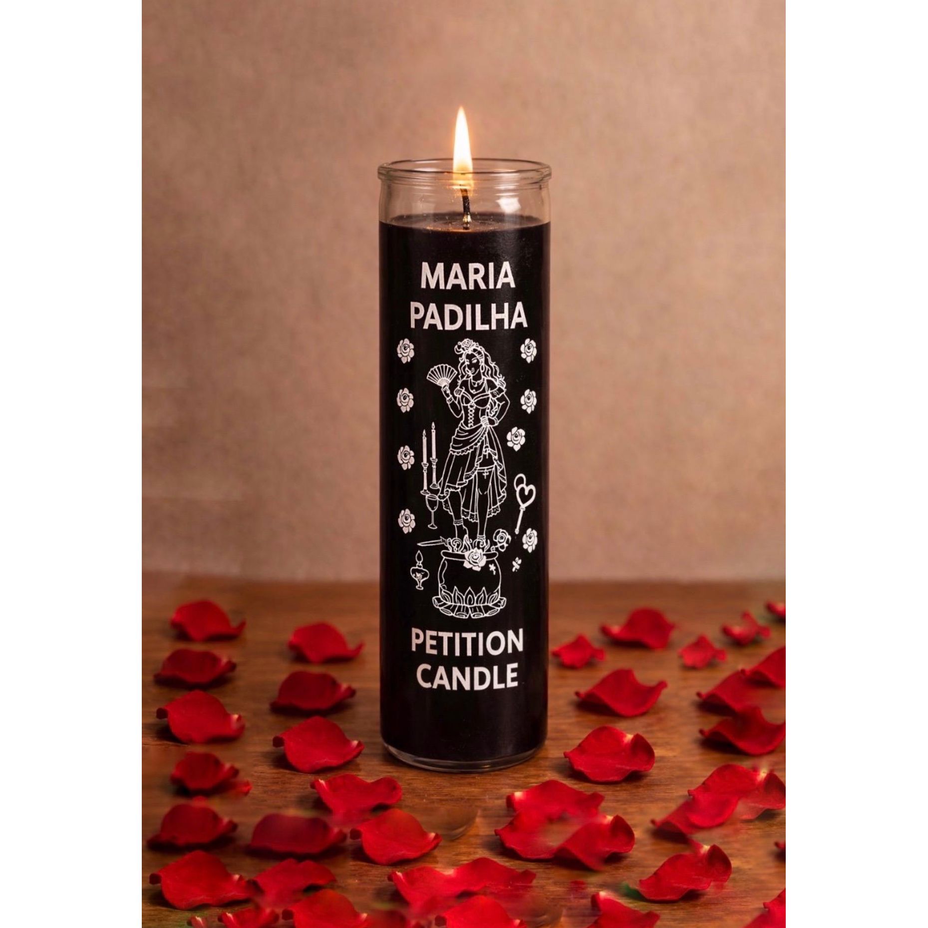 Maria Padilha Petition Candle | Love • Confidence • Feminine Power | Spiritual Devotional Candle
