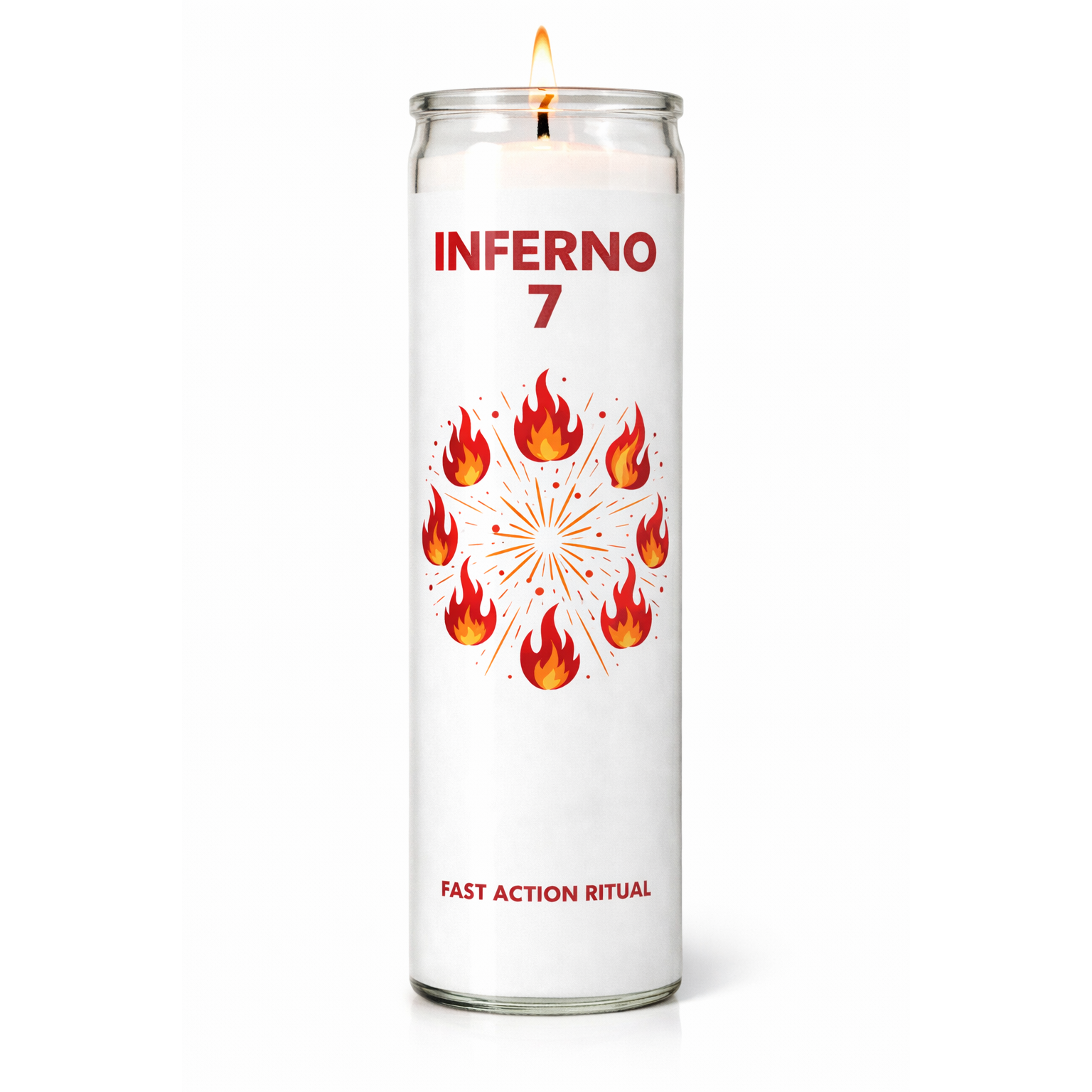 Inferno 7 Petition Candle