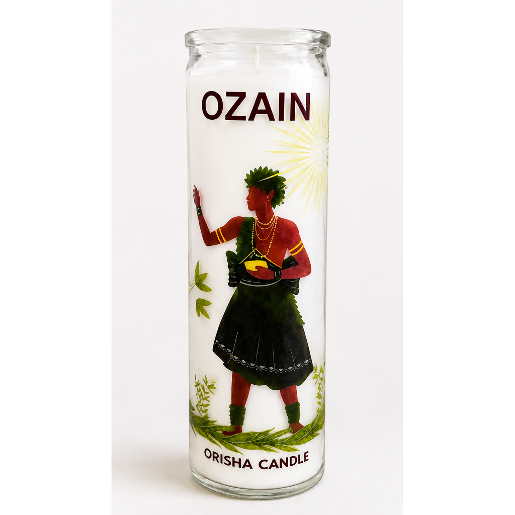 Ozain Orisha Candle
