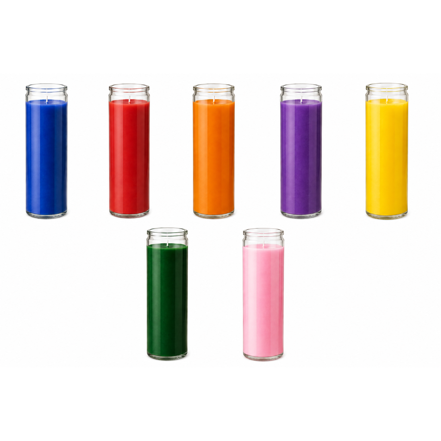 Plain Glass Candle