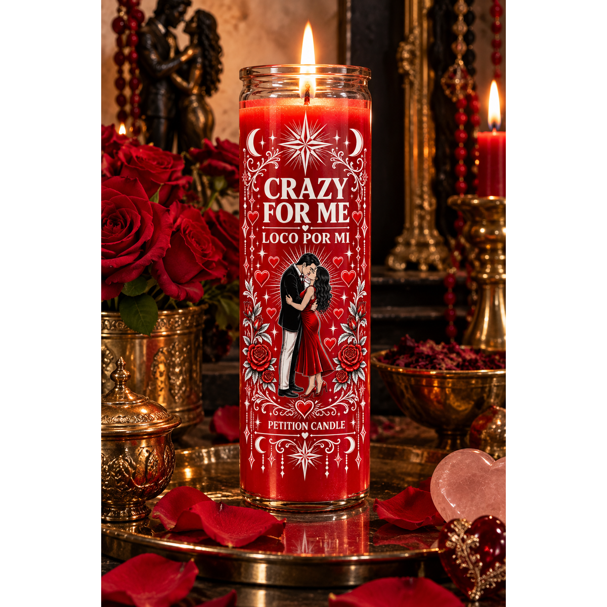 Crazy For Me Petition Candle