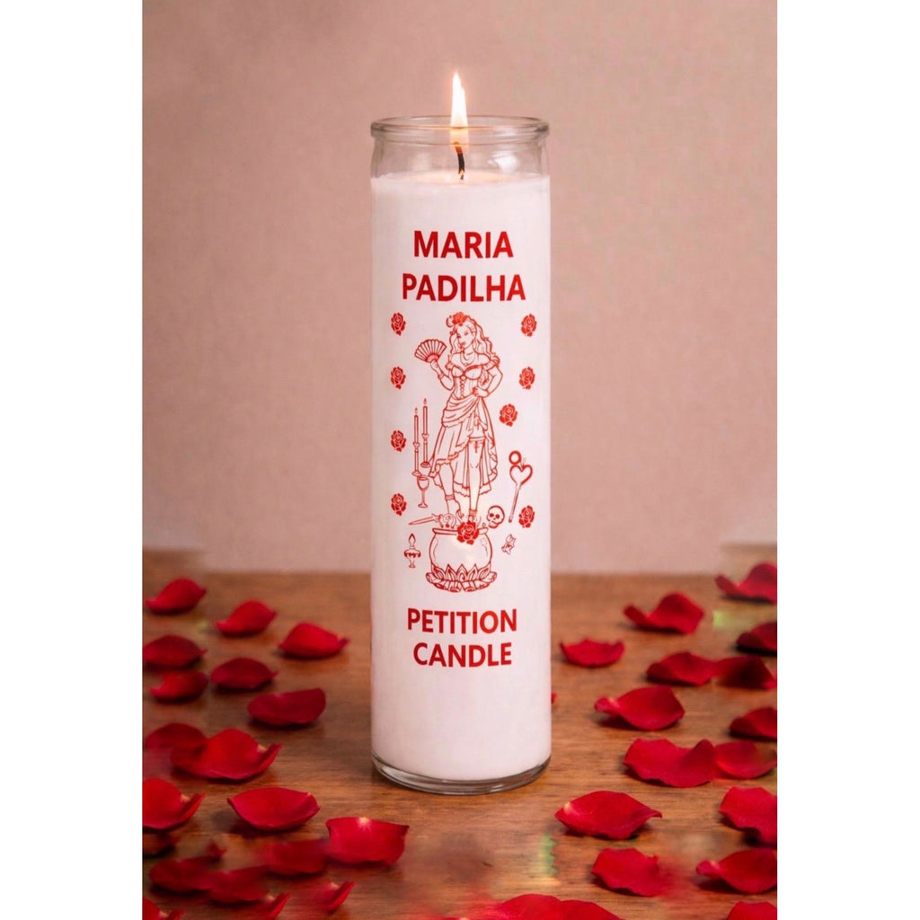Maria Padilha Petition Candle | Love • Confidence • Feminine Power | Spiritual Devotional Candle