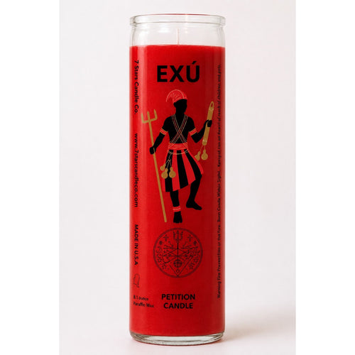 Exú Petition Candle | Road Opener, Protection, Communication