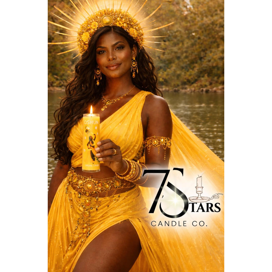 Oshun/ Ochun Orisha Candle