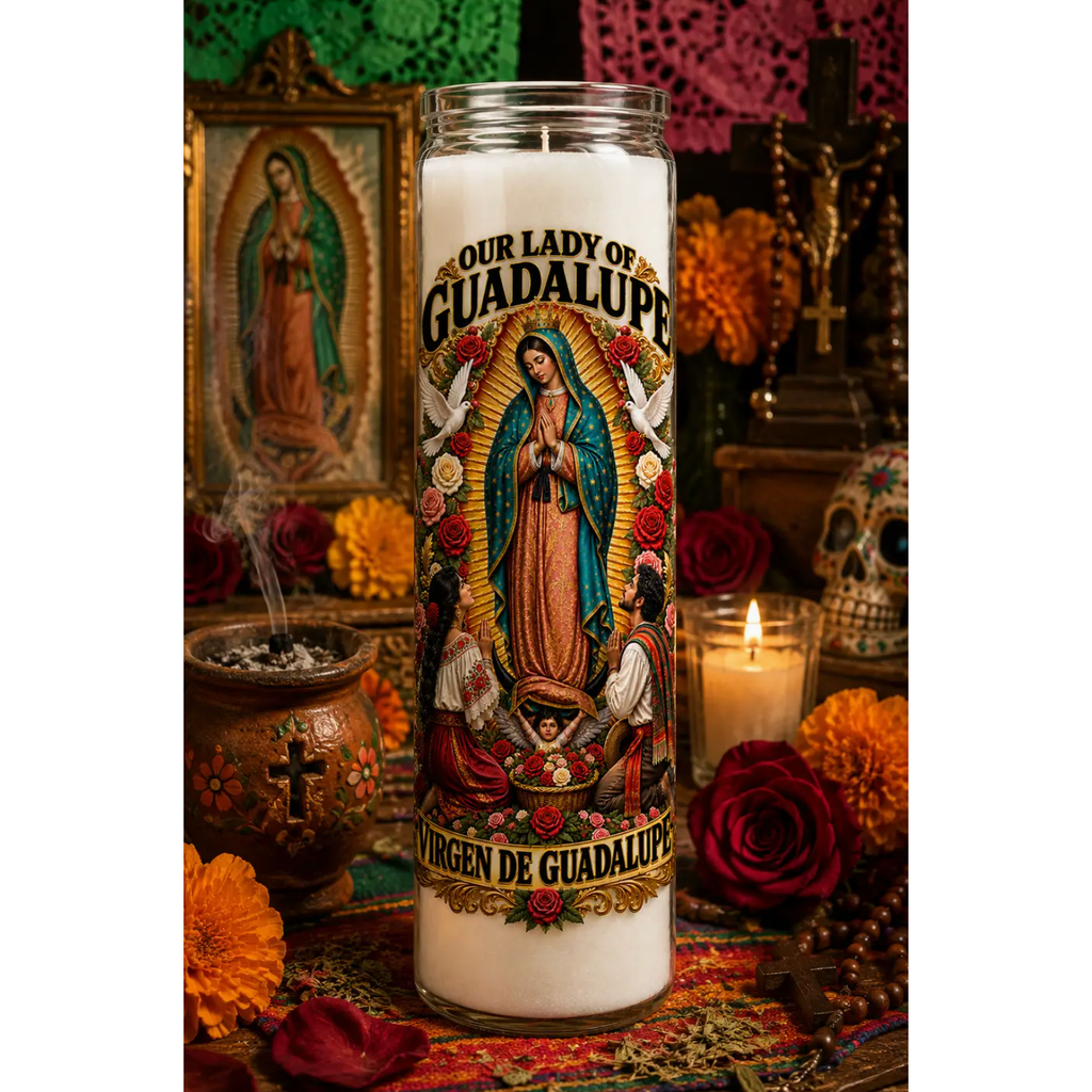 Our Lady of Guadalupe Devotional Candle