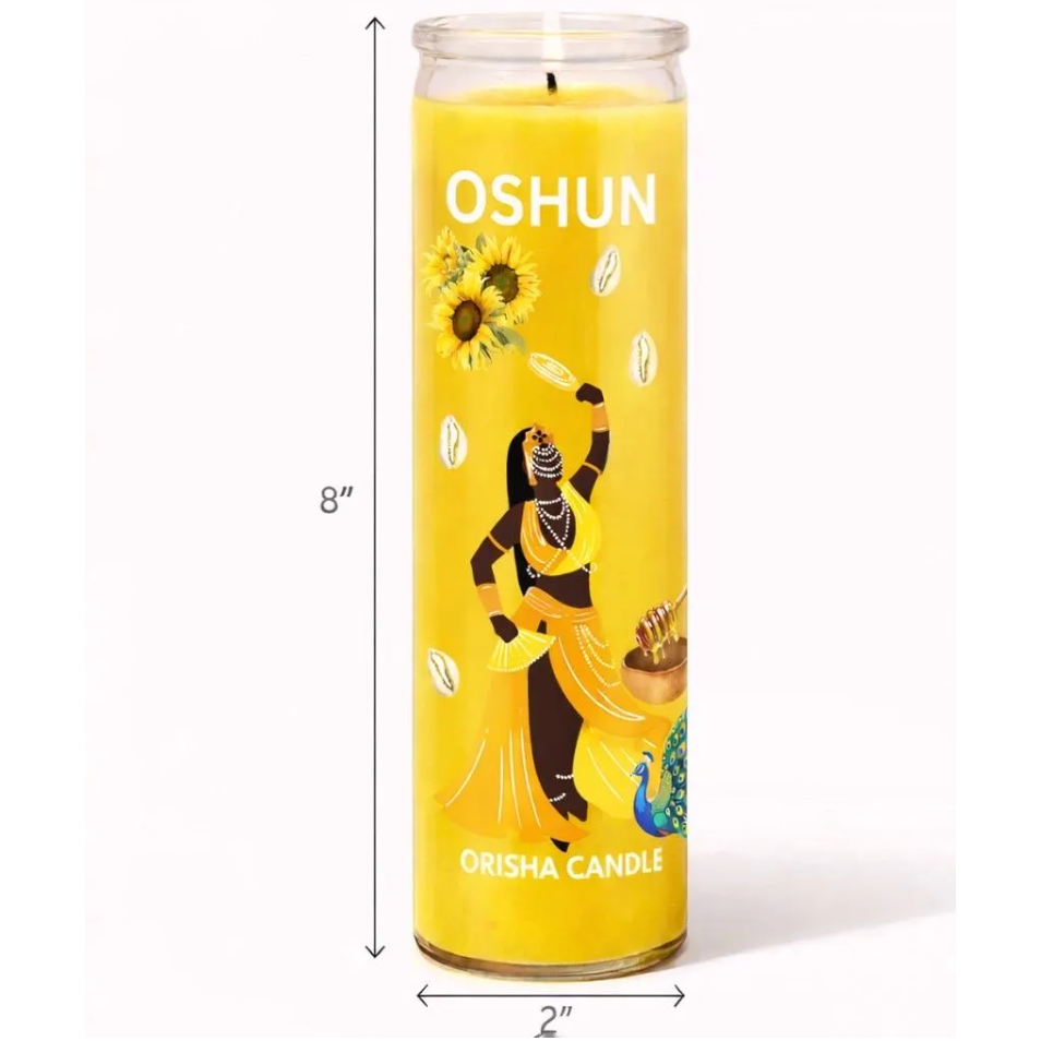 Oshun/ Ochun Orisha Candle