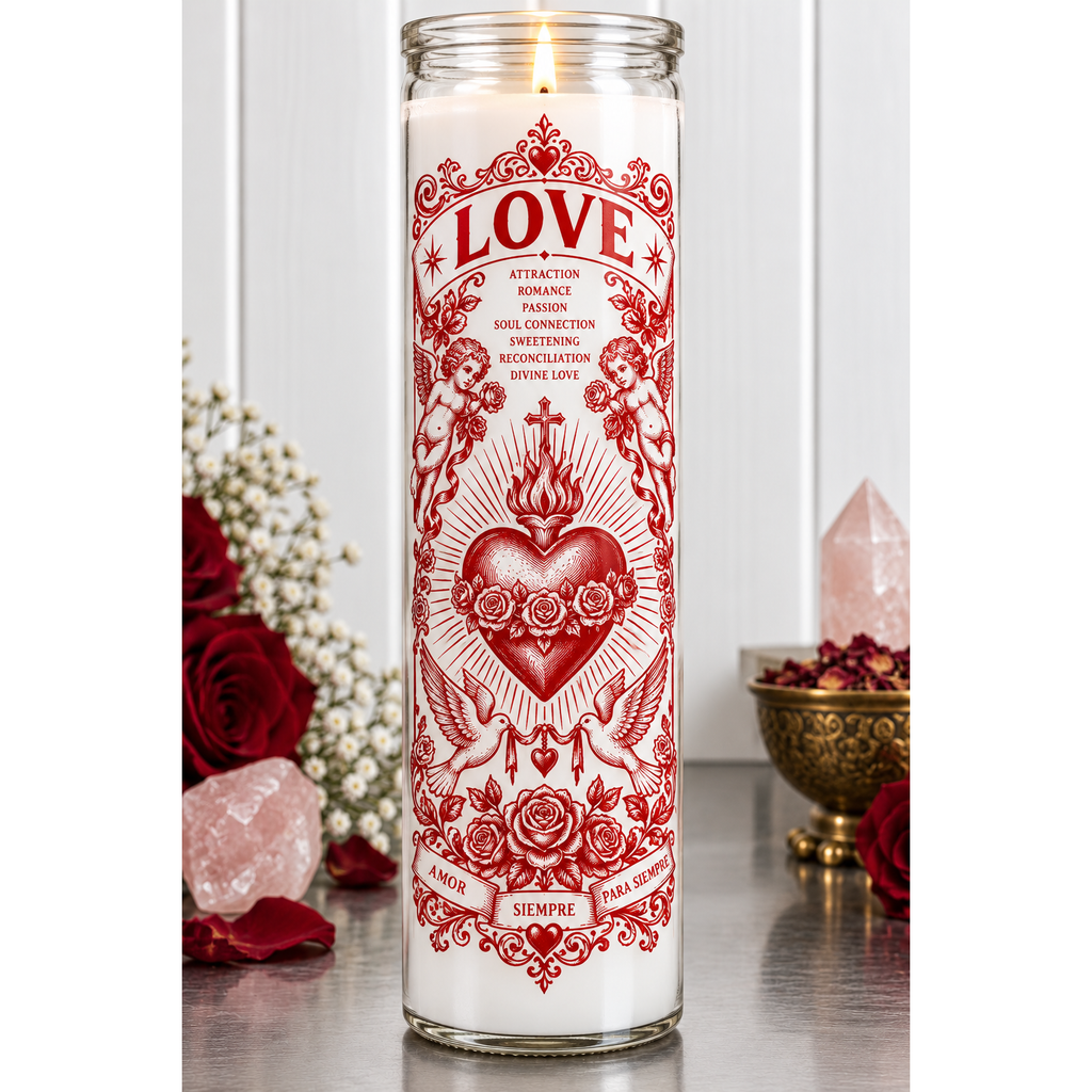 Love / El Amor Petition Candle